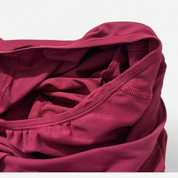 Lululemon Women's Burgundy Shorts - Picture 5 of 5
